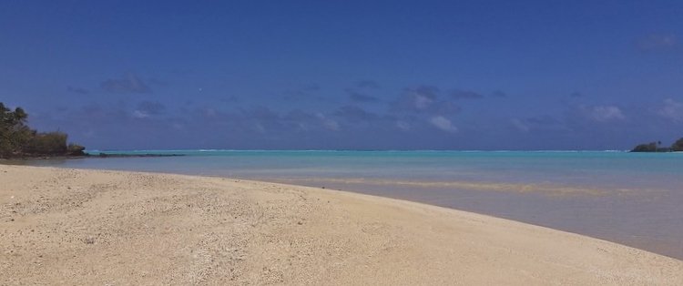 Aitutaki Lagoon colours, Cook Islands
