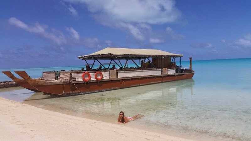 The Vaka Cruise on Aitutaki Lagoon, Cook Islands