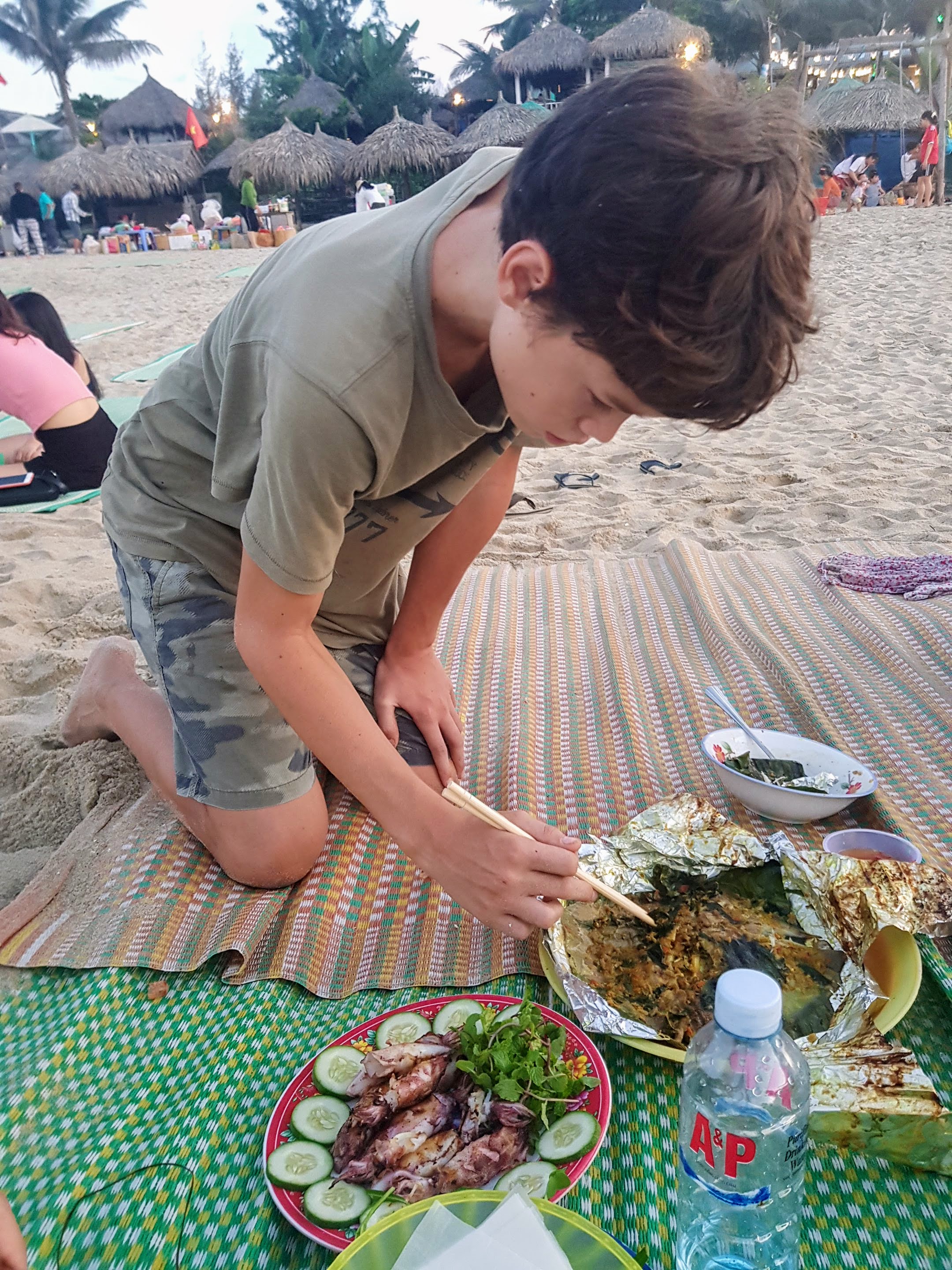 An Bang Beach Dining - Local seafood experience on the beach - World Travel Ambitions