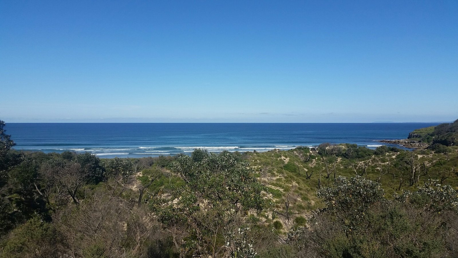 Cave Beach lookout, Booderee National Park, Jervis Bay, NSW