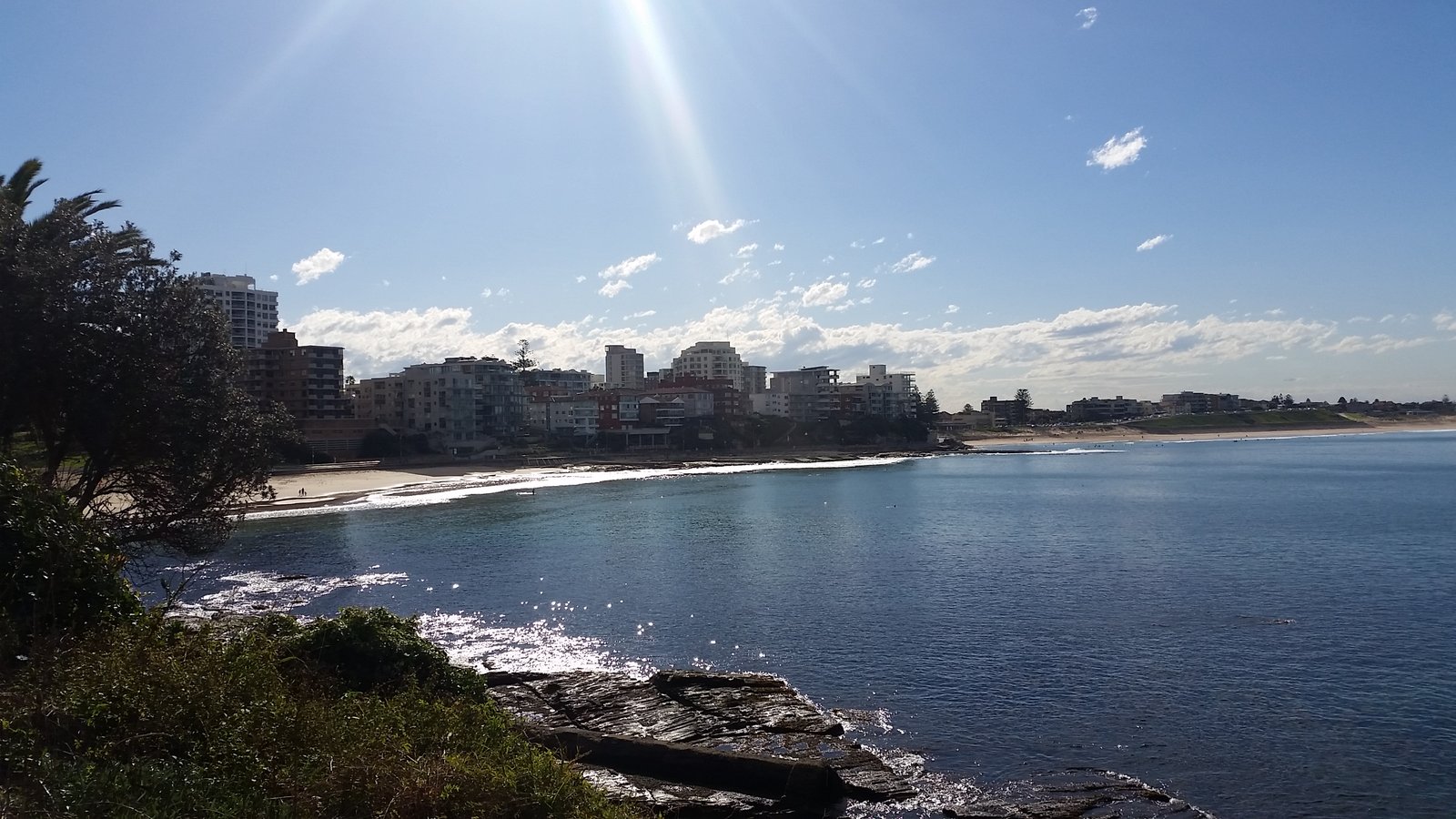 Cronulla coast walk starting near the Fisheries, Sydney