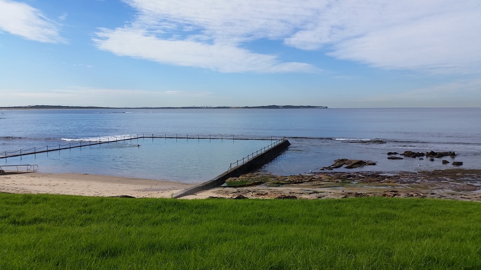 Rock pools along the Cronulla coast walk, Sydney