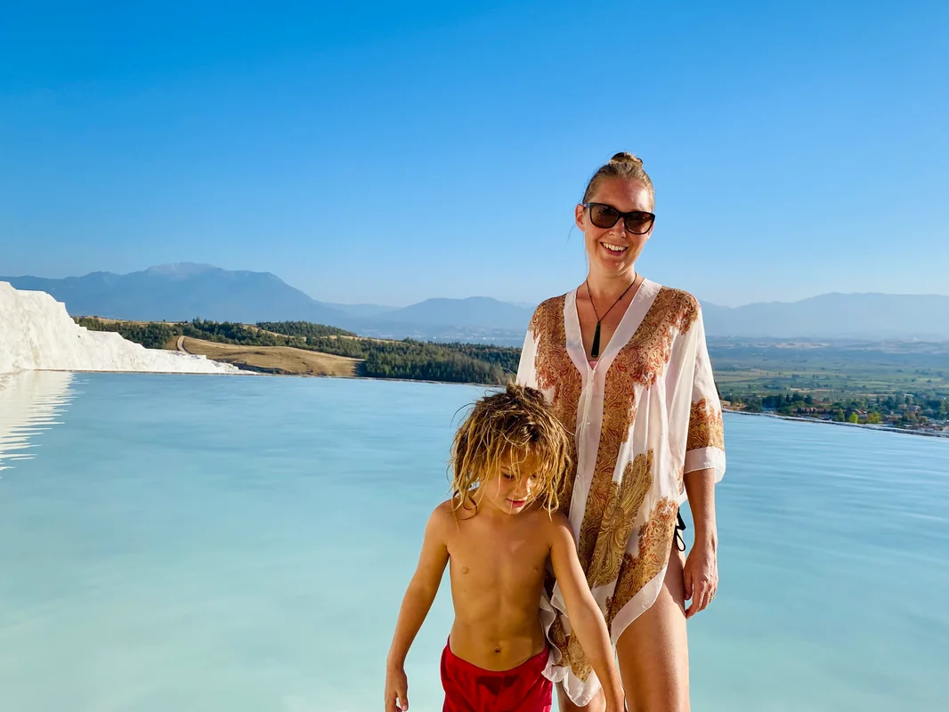 Pamukkale white travertine terraces, Turkey - World Travel Ambitions