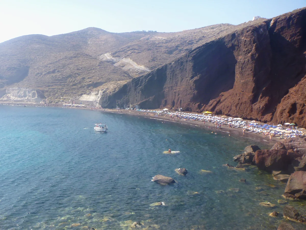 Red Beach, Santorini, Greece