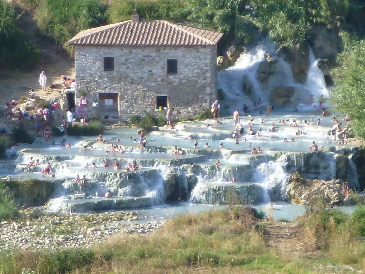 Saturnia - A secret spot in Tuscany