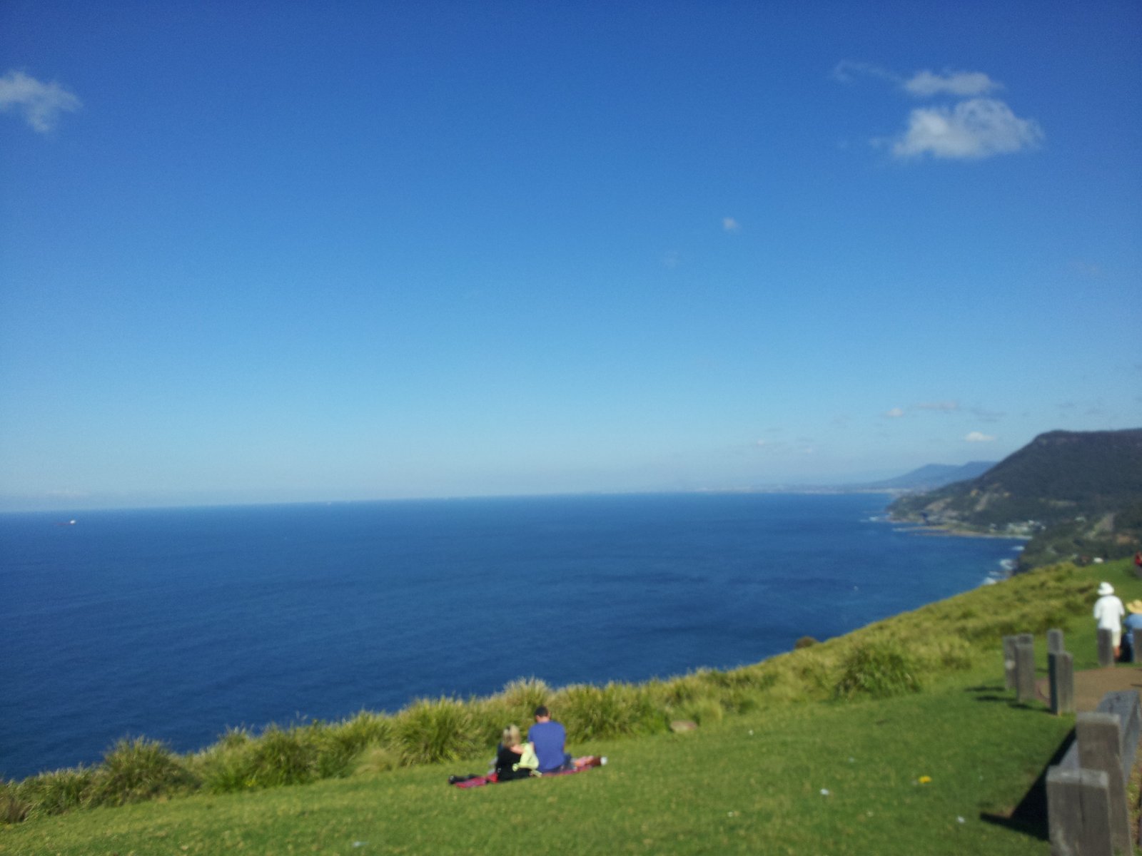 Views from Stanwell Tops picnic area, NSW